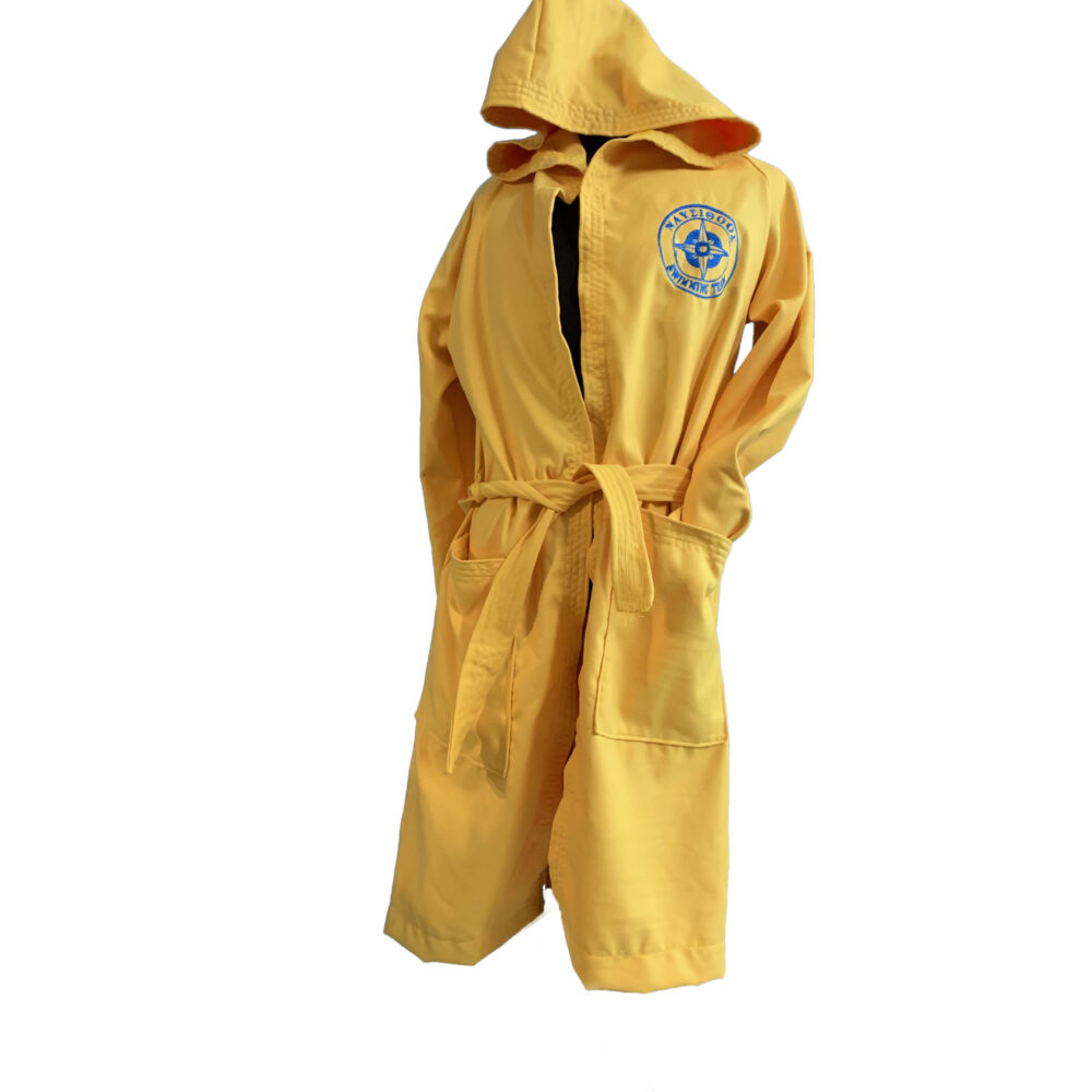 Μπουρνούζι microfiber   με κέντημα